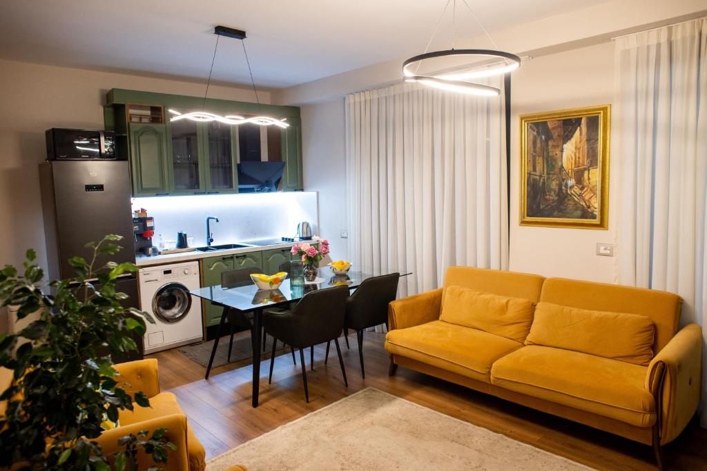 Posezení v ubytování Terra'Vista Apartments