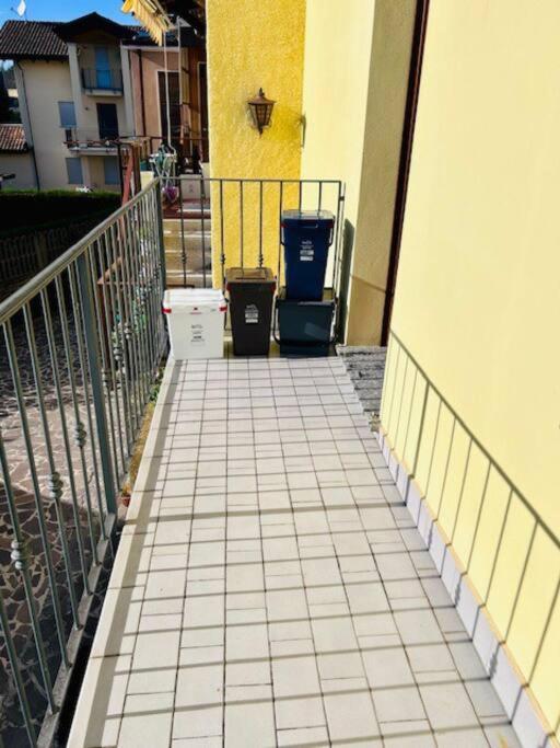 Balkón nebo terasa v ubytování Casa Lucia a Carugo