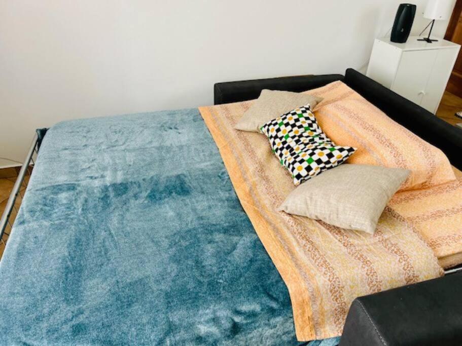 Postel nebo postele na pokoji v ubytování Casa Lucia a Carugo