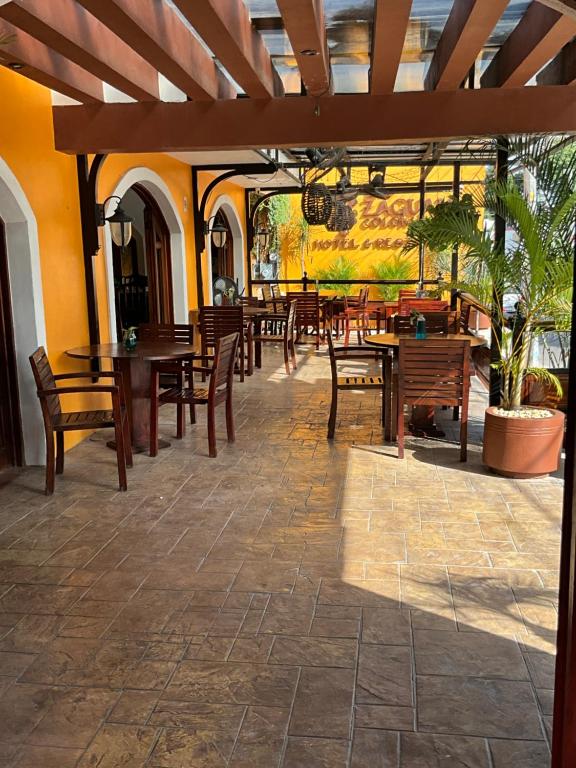 Restaurace v ubytování El Zaguán Colonial by GuruHotel