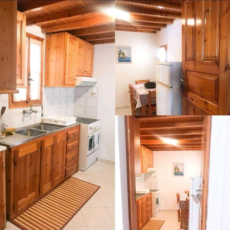 Kuchyň nebo kuchyňský kout v ubytování Gloria's house