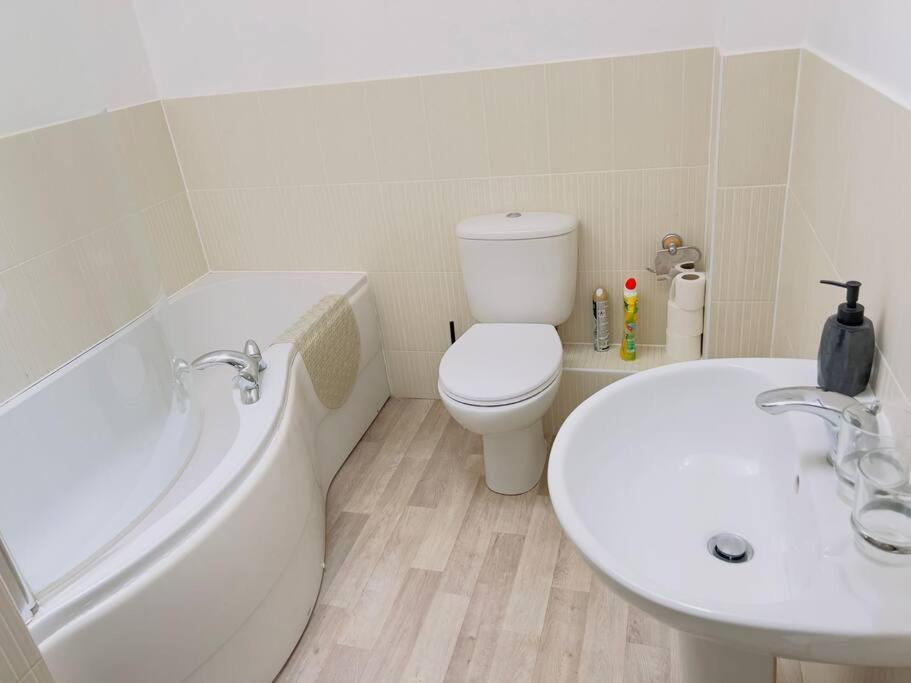Koupelna v ubytování 2 Bedroom Flat in Colchester