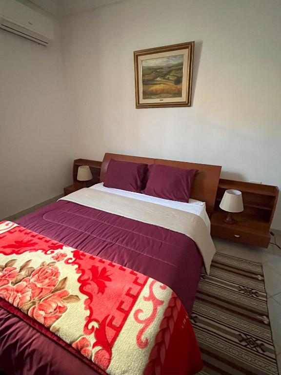 Postel nebo postele na pokoji v ubytování Maison d'hôtes DAR DRISS