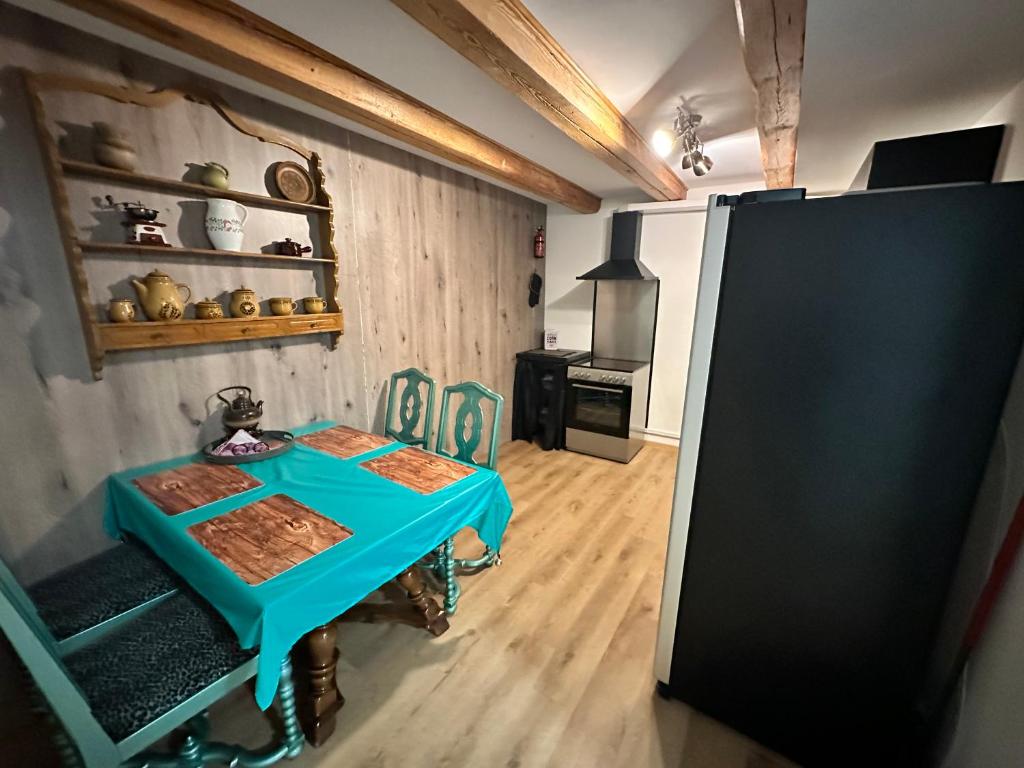 Kuchyň nebo kuchyňský kout v ubytování Idyllischer Bauernhof mit Charme