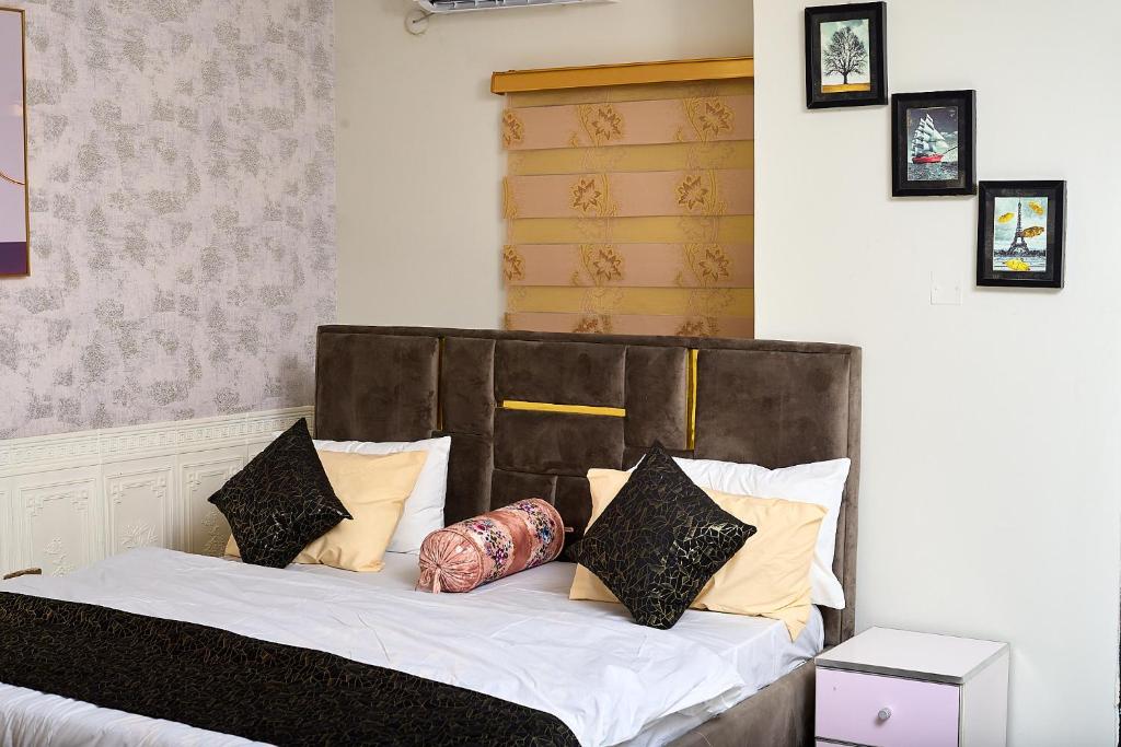 Postel nebo postele na pokoji v ubytování Apartment B16
