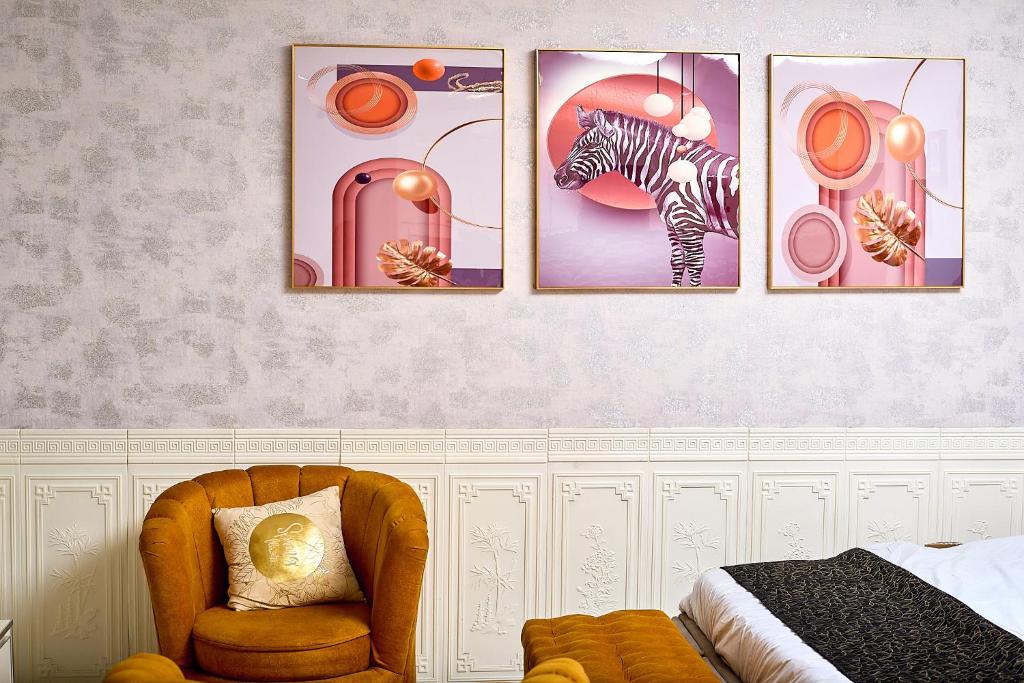 Posezení v ubytování Apartment B16