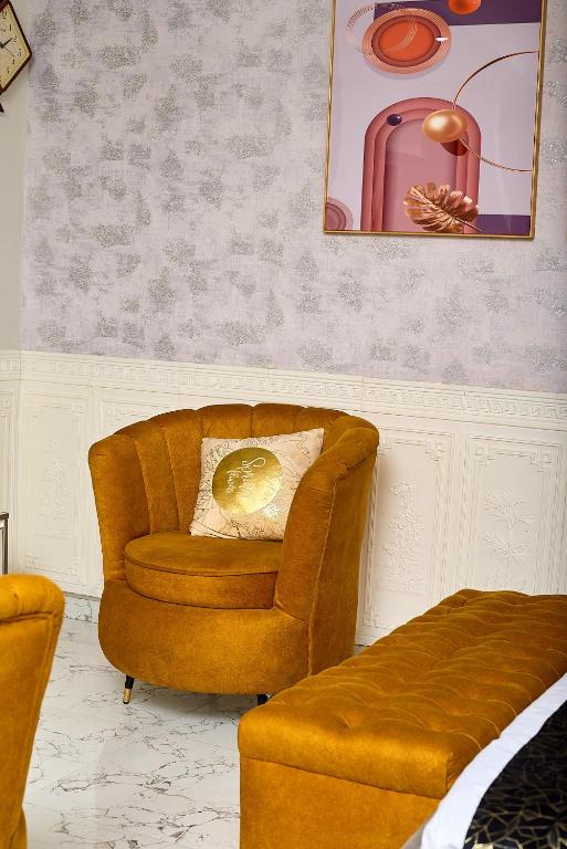 Posezení v ubytování Apartment B16