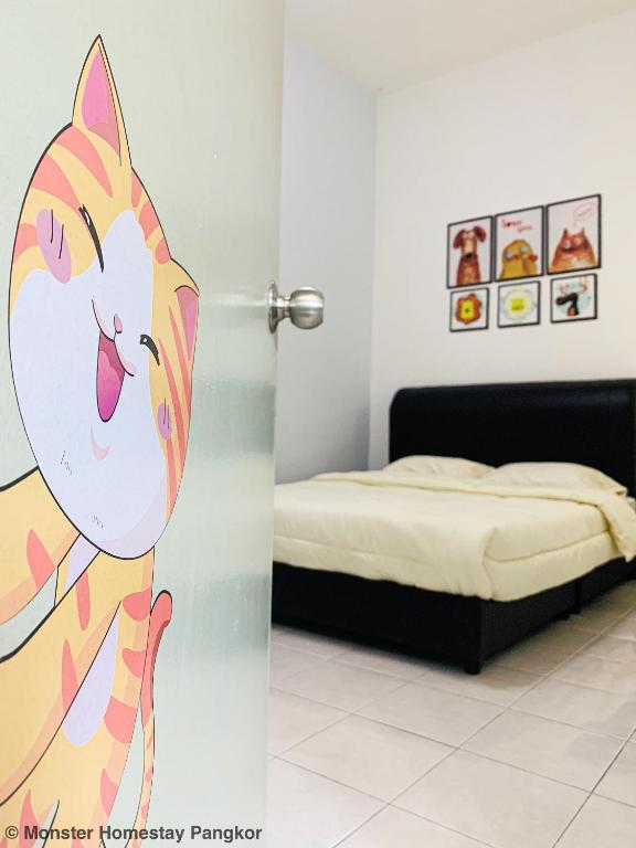 Postel nebo postele na pokoji v ubytování Sunshine Lot 10 Pangkor