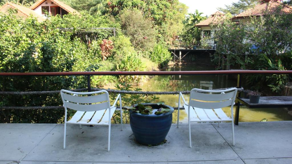 Zahrada ubytování Navari Homestay