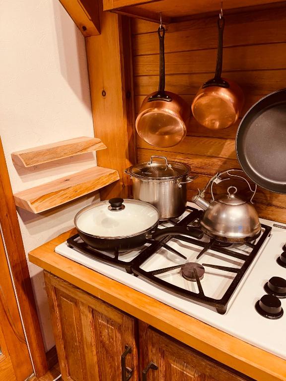 Kuchyň nebo kuchyňský kout v ubytování Patagonia Home