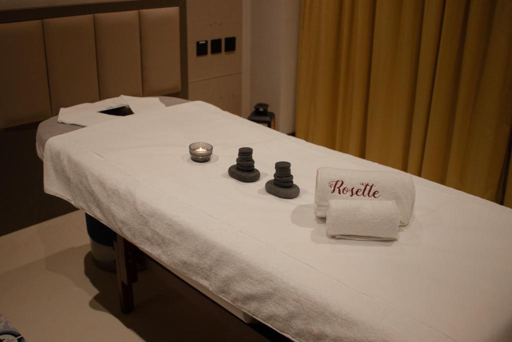 Lázně a/nebo wellness v ubytování Central Inn Souq Waqif
