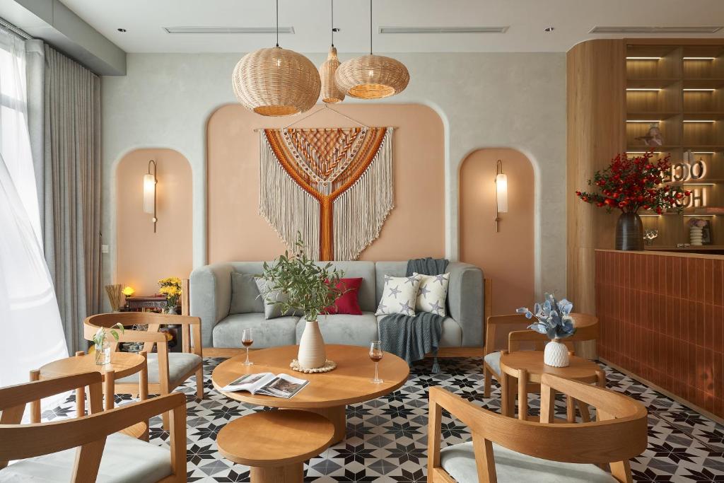 Posezení v ubytování Hotel Ocean Homes