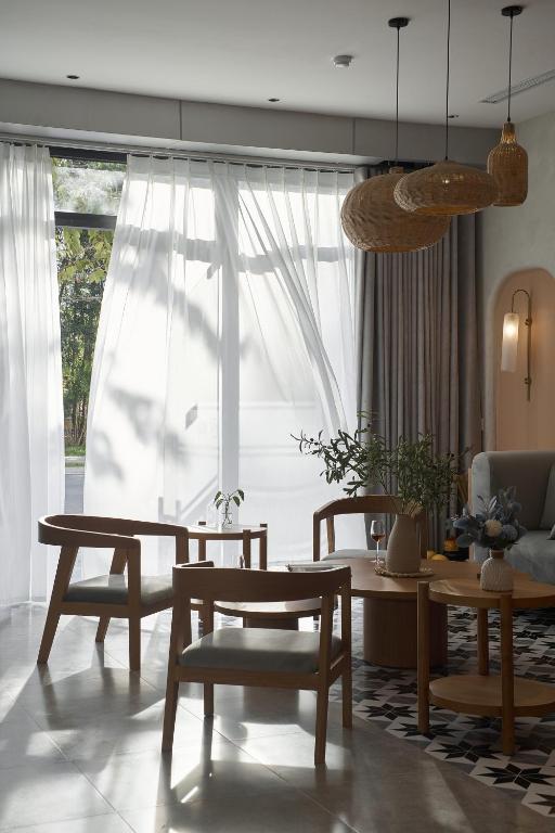 Posezení v ubytování Hotel Ocean Homes