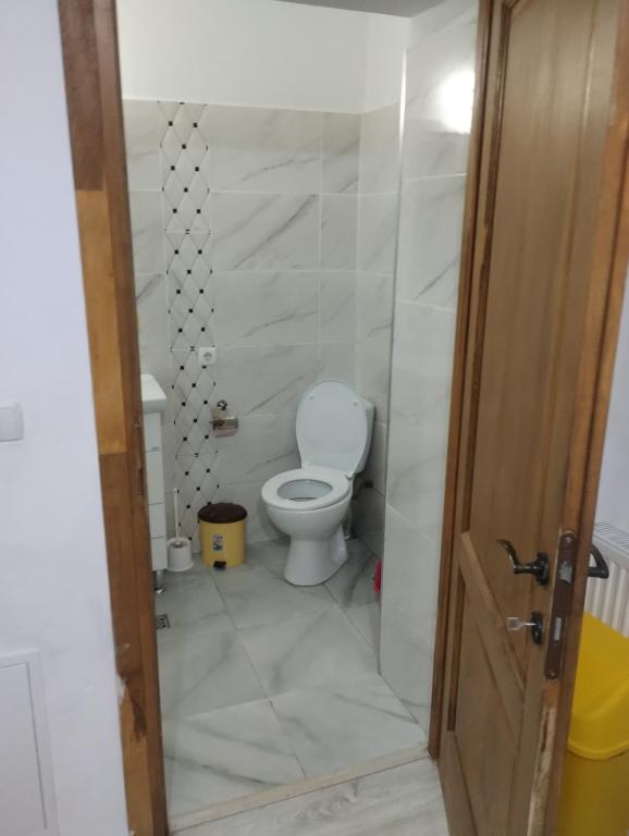 Koupelna v ubytování Hostel Antonia
