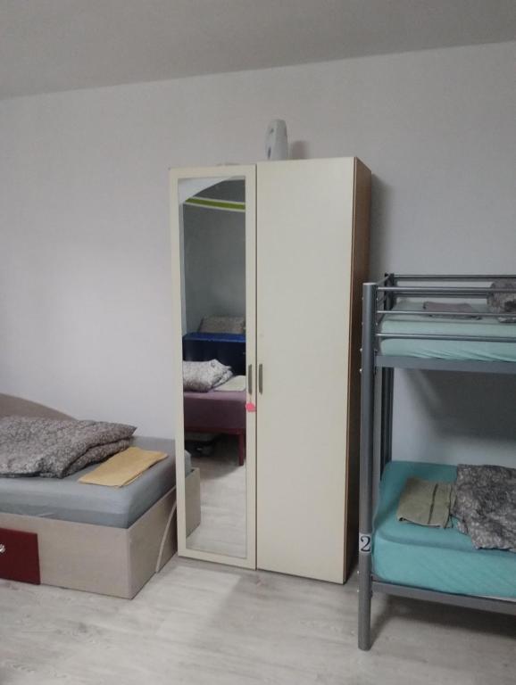 Postel nebo postele na pokoji v ubytování Hostel Antonia