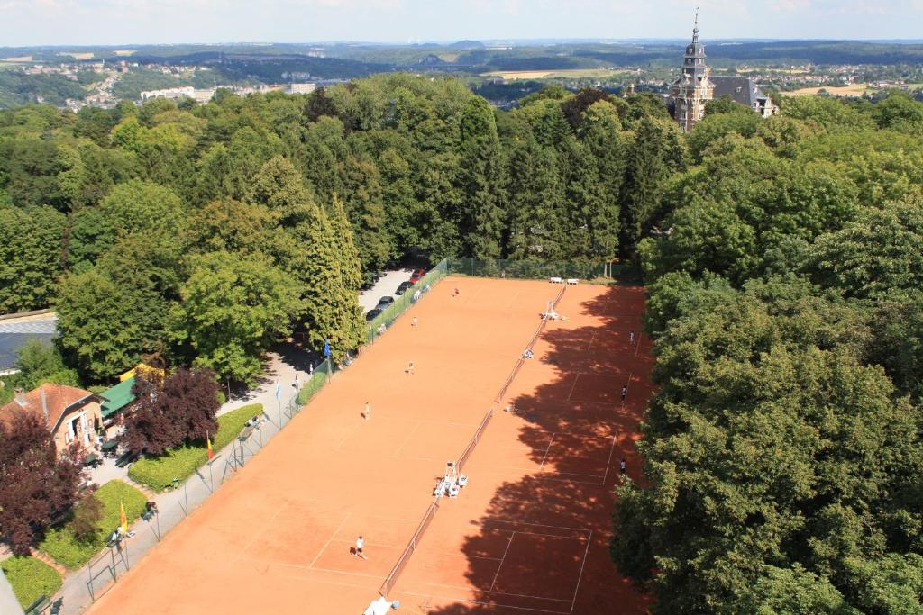 Letecký snímek ubytování B&B SPA CITADELLE