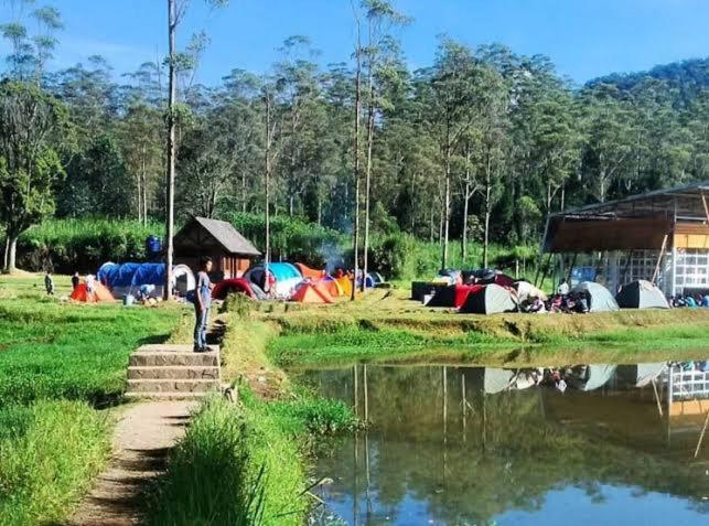 Příroda nedaleko luxury tent