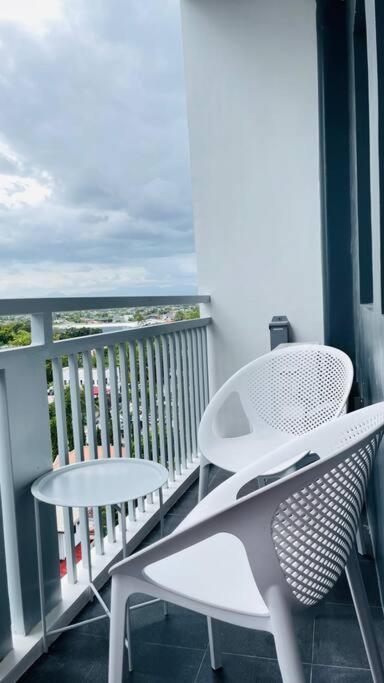 Balkón nebo terasa v ubytování WV2 Condotel Luxury