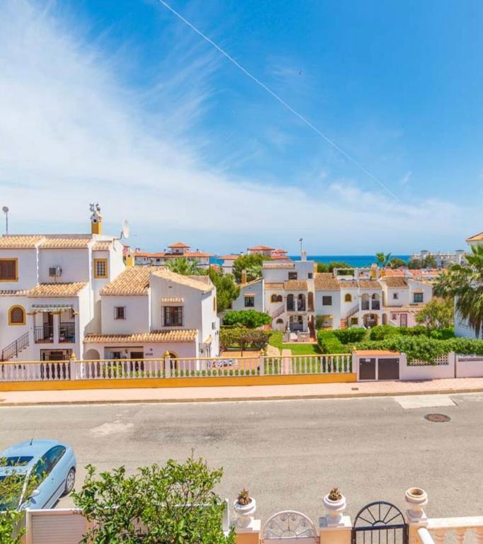 a villa with a view of the ocean at Chalet La Mata in Torrevieja