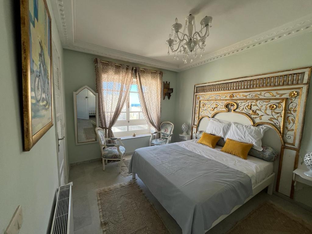Postel nebo postele na pokoji v ubytování Dar Yessine Boutique Hôtel