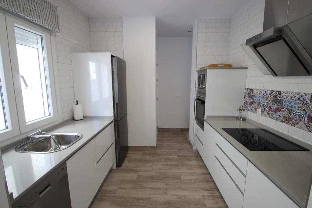 Kuchyňa alebo kuchynka v ubytovaní Casa Javi