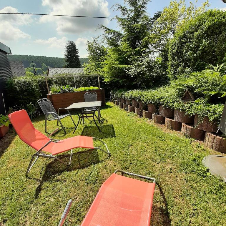 Zahrada ubytování Ferienwohnung Bleialf