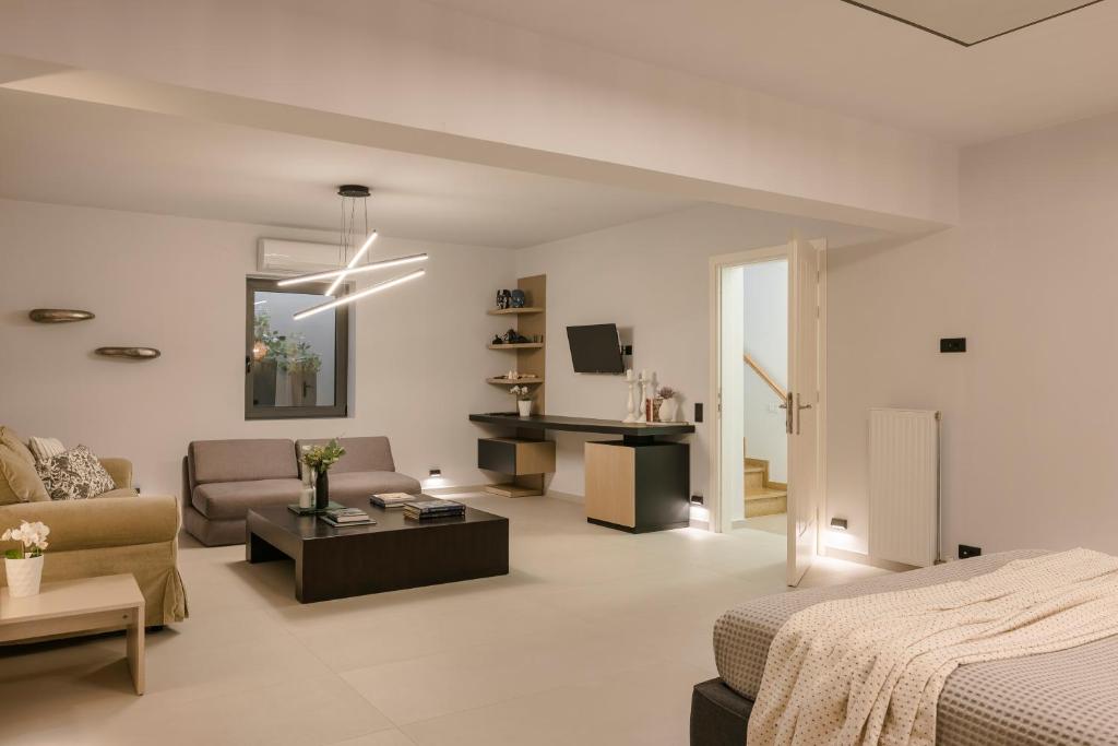 Posezení v ubytování Absolute Villa by Stylish Stays