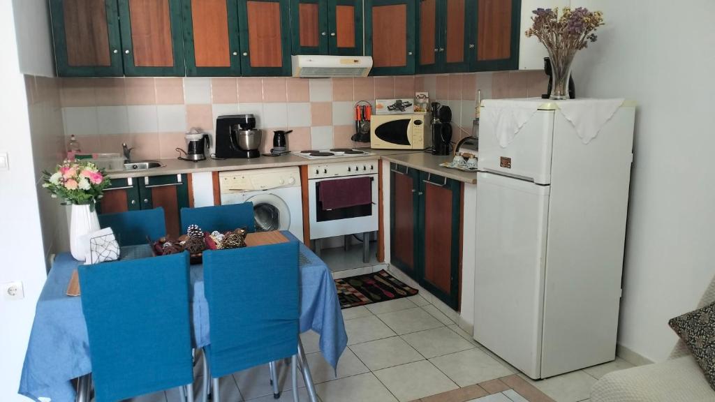 Kuchyň nebo kuchyňský kout v ubytování Old House