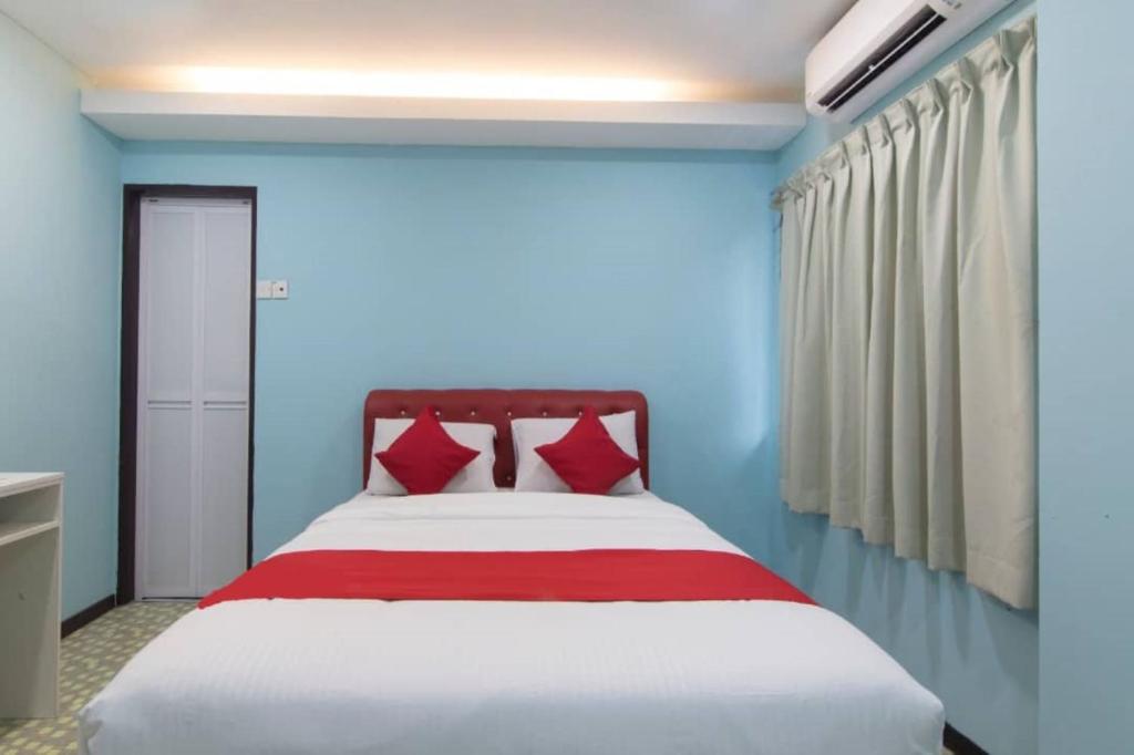 Postel nebo postele na pokoji v ubytování Star Hotel