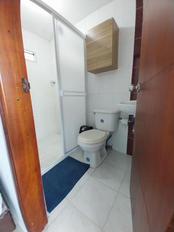Koupelna v ubytování Hotel Sierra Nevada B&B SAS