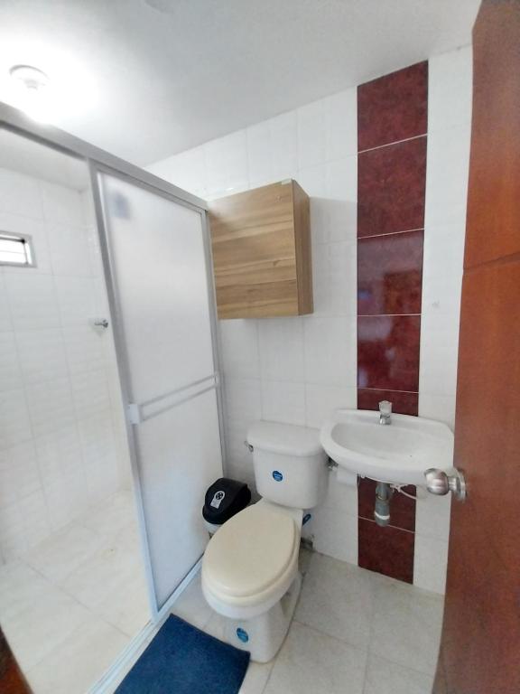 Koupelna v ubytování Hotel Sierra Nevada B&B SAS