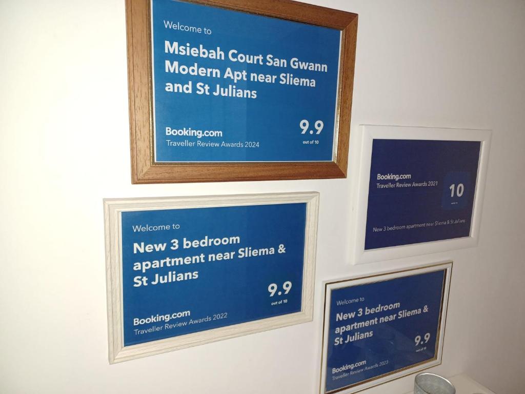 Msiebah Court San Gwann Modern Apt near Sliema and St Julians - Three-Bedroom Apartment