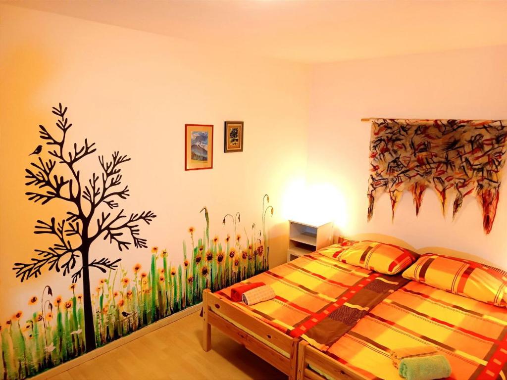 Postel nebo postele na pokoji v ubytování Hotel Zemlinski
