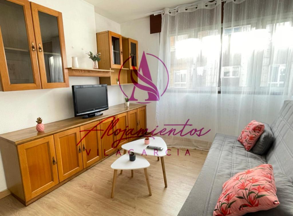A television and/or entertainment centre at Alojamiento Juan Carlos I