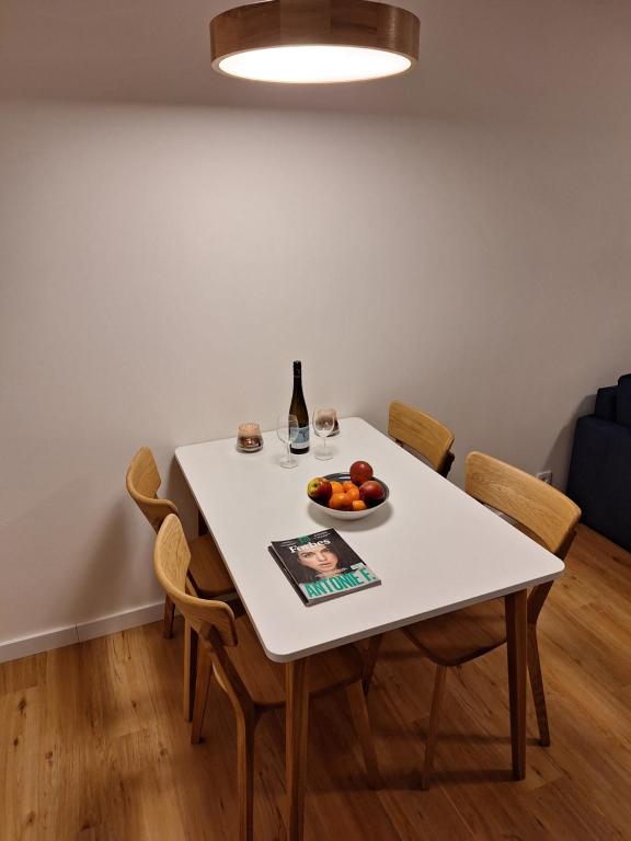 Nápoje v ubytování Apartmán v Javorné na Šumavě