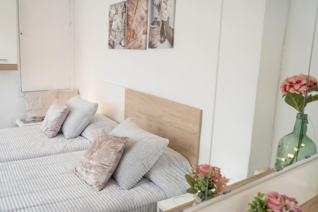 Postel nebo postele na pokoji v ubytování Casa Alfocea