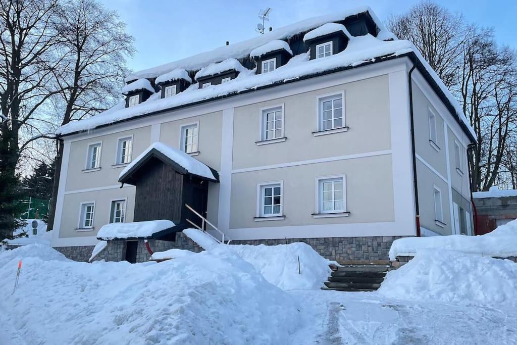 Apartmán na Faře v zimě
