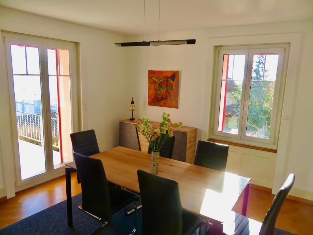 Posezení v ubytování Chez Carole (4 pièces)