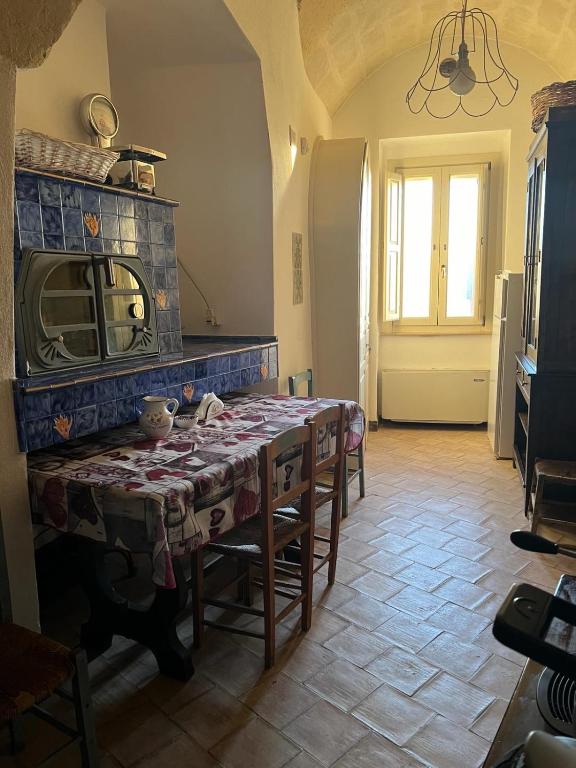 Kuchyň nebo kuchyňský kout v ubytování Locus Amoenus