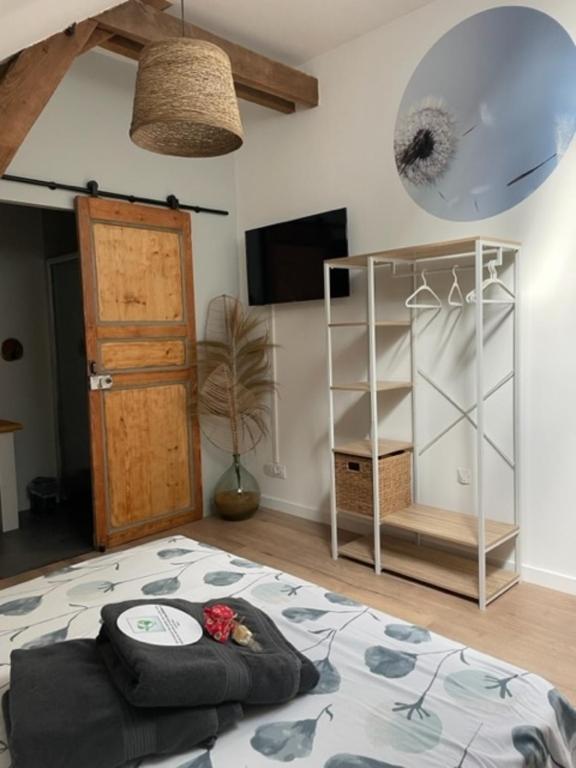 La grange du Contourés - Double Room With Private Bathroom