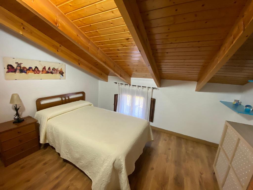Postel nebo postele na pokoji v ubytování Chalet en Librilla