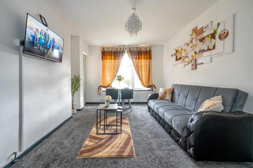 Prostor za sedenje u objektu *RB26S* For your most relaxed & Cosy stay + Free Parking + Free Fast WiFi *