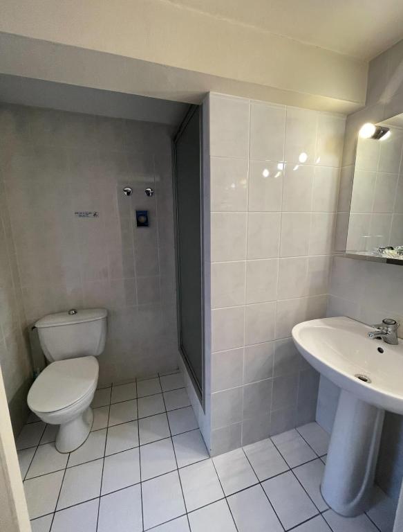 Koupelna v ubytování Douce Demeure