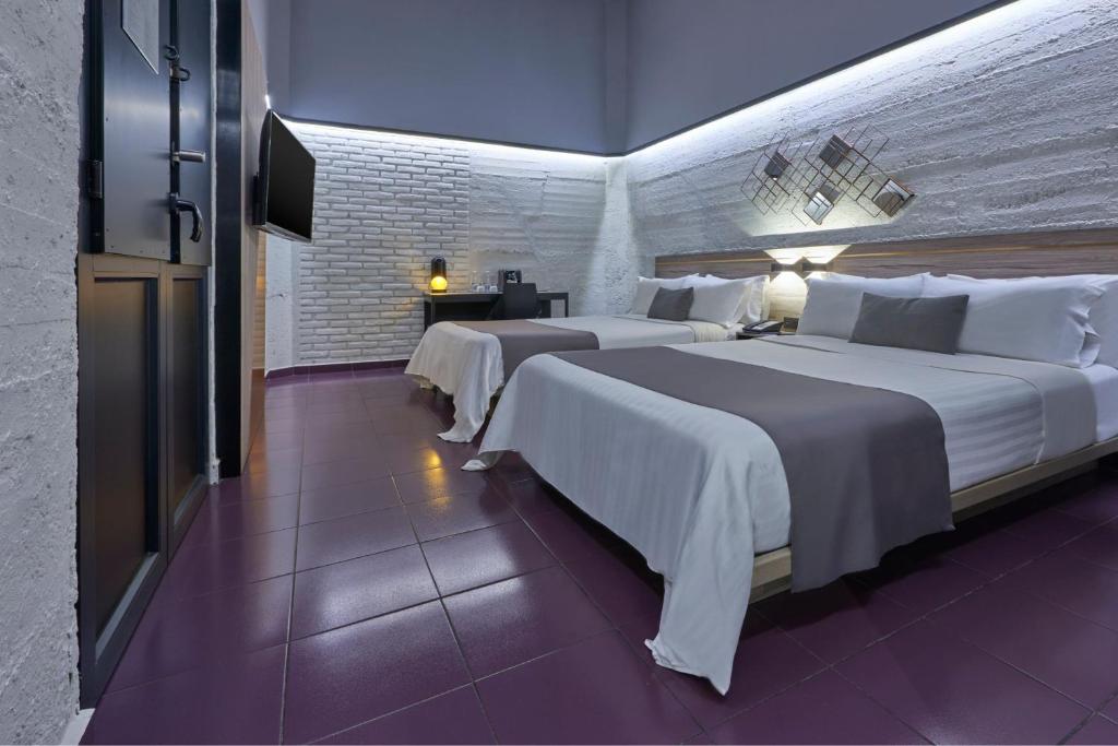 City Centro by Marriott Ciudad de Mexico - Quarto Queen Com 2 Camas Queen-size