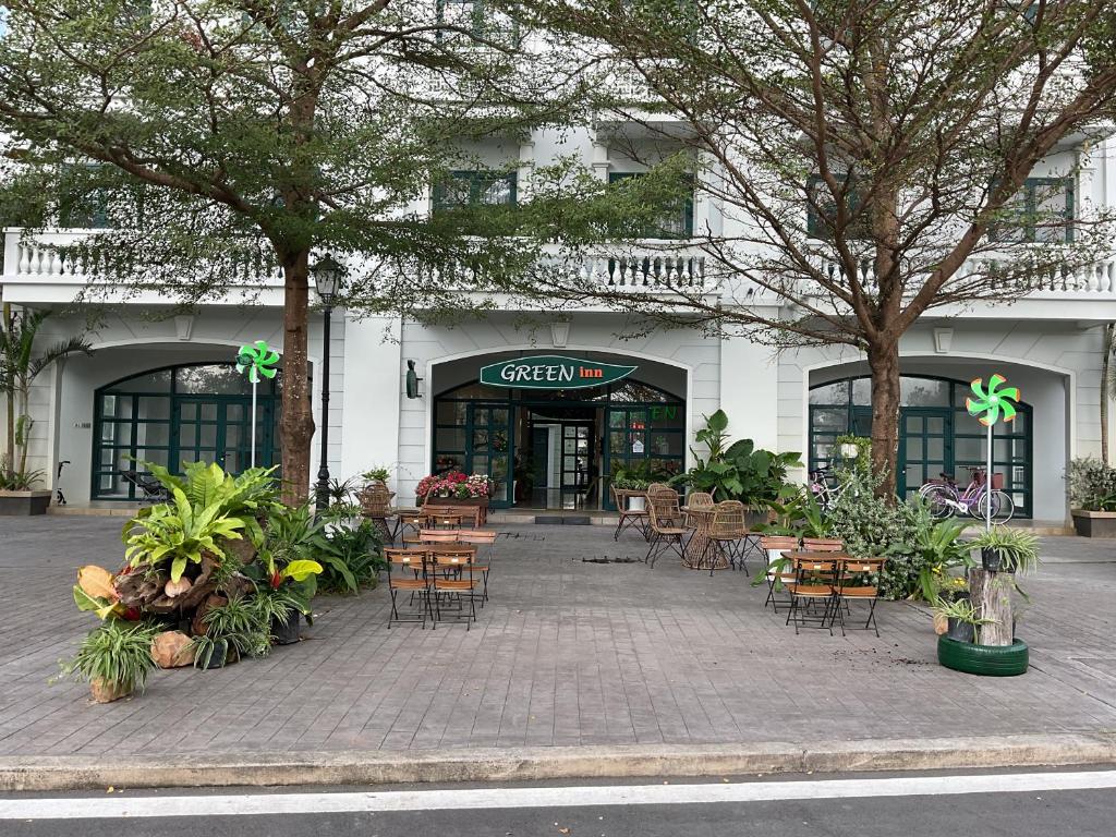 Mặt tiền/cổng chính của Green Inn Phu Quoc Hotel