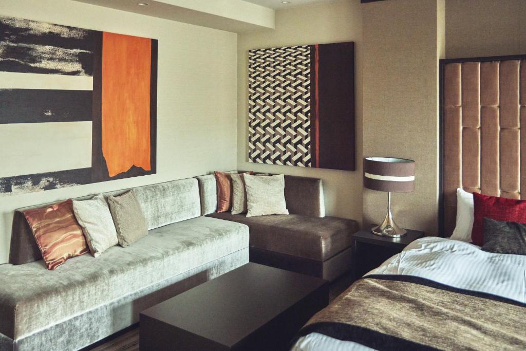 Posezení v ubytování Hofu Grand Hotel