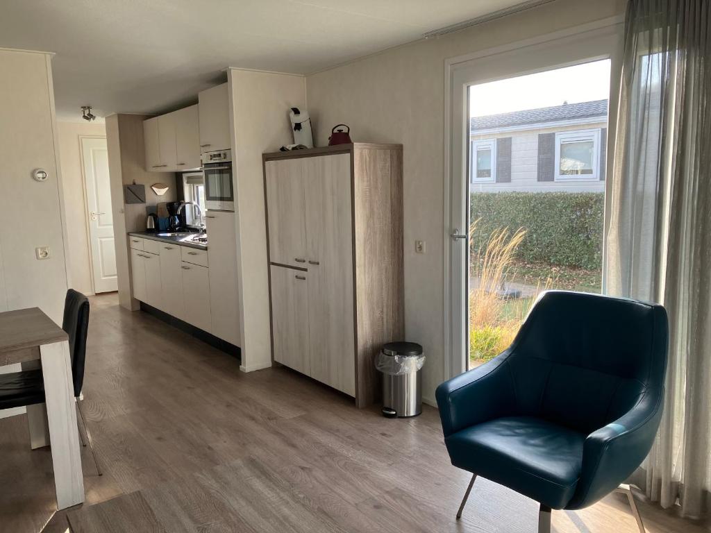 Kuchyň nebo kuchyňský kout v ubytování Meerchalet