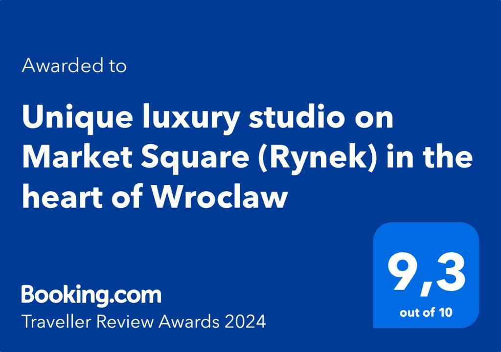 Fotografia z galérie ubytovania Unique luxury studio on Market Square (Rynek) in the heart of Wroclaw vo Vroclavi