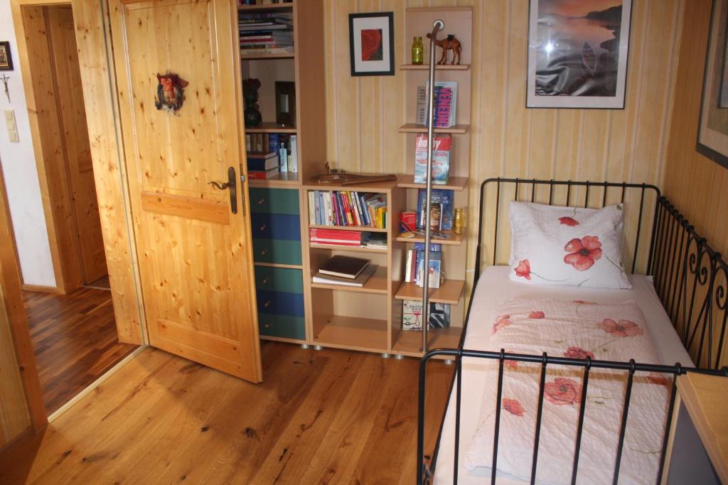 Postel nebo postele na pokoji v ubytování Haus Markus