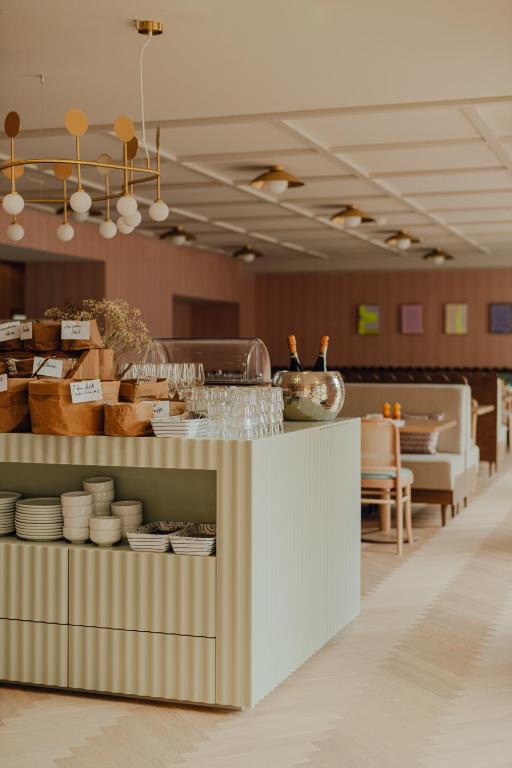 Restaurace v ubytování Design Hotel zum Hirschen Salzburg